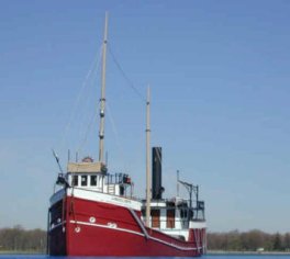 Sylvan Scale Models 1115 HO Scale - Great Lakes Lumber Boat Kit - Langell Boys - Unpainted and Re...