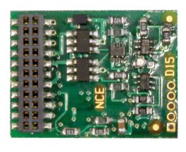 NCE 156 - 6-Function DCC Control Decoder -- With 21-Pin MTC Plug