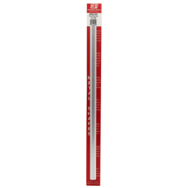 K&S Engineering 8290 All Scale - 1/2 inch OD Round Aluminum Tube - 0.029inch Thick x 12inch Long