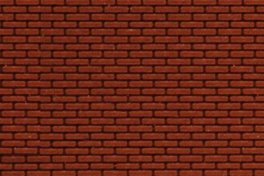 Chooch 8667 - HO/N Flexible Dark Red Brick Pavers Sheet (2-Pack) - Small