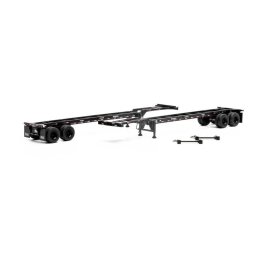 Athearn 14290 - HO 40' Container Chassis, TLXZ #1 (2)