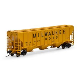Athearn 27411 - N Scale PS 4427 Covered Hopper - Milwaukee MILW #97611