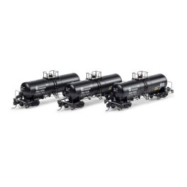 Athearn Genesis 15320 - N 13,600-Gallon Acid Tank, PROX, Black (3)