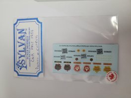 Sylvain Scale Models LH-112 - HO CNR Express & Freight  Trucks POST 1953 Set - Decal