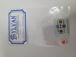 Sylvain Scale Models LH-114 - HOCNR 1952 Express Services - For CN Piggyback Trailer T-034 Set - ...