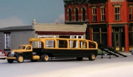 Sylvan Scale Models T-015 HO Scale - 1946 Whitehead & Kales Car Carrier Resin Cast Kit  