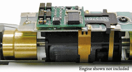 NCE 103 - HO Scale D14SR DCC Control Decoder 1.3 Amp - Silent Running(TM) -- Direct Plug-In, 6 EF...