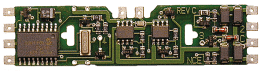 NCE 106 - HO Scale DA-SR Solder-In DCC Decoder - Silent Running(TM) -- For Kato Drive & Athearn G...