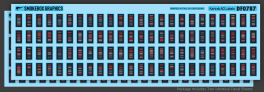 SmokeBox Graphics DF0787 - HO Kartrak ACI Labels - Decals