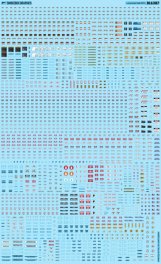 SmokeBox Graphics DL6387 - HO Locomotive Data 2010+ - Decals
