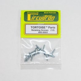 Circuitron 6502 - All Scale Tortoise Switch Machine Replacement Parts - Retaining Screws (12 pkg)