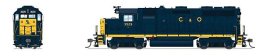 Broadway Limited 8223 - HO EMD GP35 Low Nose - No-Sound / DC - Chesapeake & Ohio #3529 (blue,yell...