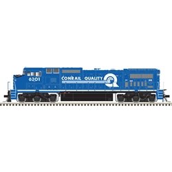 Atlas 10004502 - HO MASTER DASH 8-40CW - LOKSOUND And DCC -GOLD CONRAIL QUALITY #6201