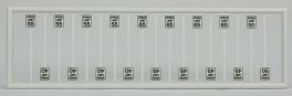 Tichy Train 2607 - N Scale High Speed Limit Signs (18pk)