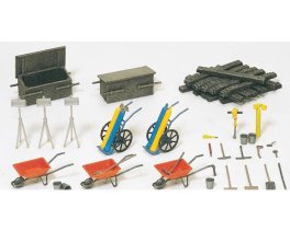 Preiser 17175 - HO Accessories for Track Workers