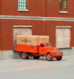 Sylvan Scale Models V-228-1 - HO 1942-47 Ford CNR Stake Truck - Unpainted Resin Kit