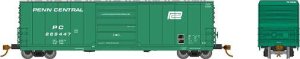 Rapido 139002-F HO Scale - Evans X72 Box car: Penn Central w/ Small Logo - Single Car #269990 - F...