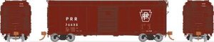 Rapido 123005-4 HO Scale - PRR X31A Single-Door Boxcar: Plain Keystone - Single Car #70178 (Sarah...