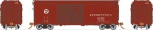 Rapido 123008-6 HO Scale - PRR X31A Double-Door Boxcar: Circle Keystone - Single Car #69434 (Sara...