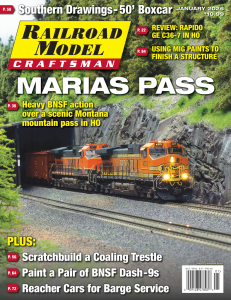 White River Productions - Railroad Model Craftsman - January 2026  - Magazine