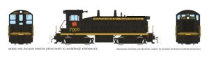 Rapido 27570 - HO EMD SW9 - DCC & Sound - Canadian National (CN Black Scheme) #7000