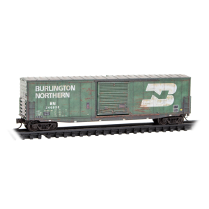 Atlas 180144480 - N Scale - Micro-Trains 50’ Single Door Standard Box Car without Roofwalk - BN #...
