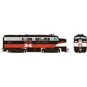 Rapido 37529 - HO ALCo FA-1 (DC/DCC/Sound): New Haven - McGinnis Scheme: #0409