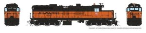 Rapido 50632 - HO EMD SD10 - DCC & Sound - Milwaukee Road #550