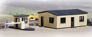 Walthers Cornerstone 3517 - HO Office & Guard Shack - Kit