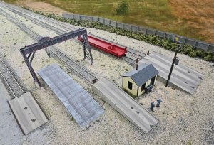 Walthers Cornerstone 4048 - HO Piggyback Ramps - Kit