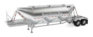 Walthers SceneMaster 2626 HO Scale Dry Bulk Semi Trailer - Assembled - Transload Facility -- Glac...