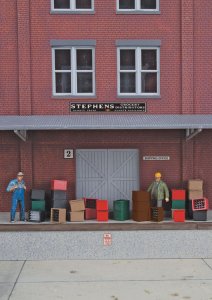 Walthers SceneMaster 4153 - HO Beverage Crates and Bottles (80pcs)