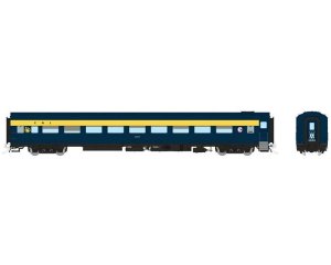 Rapido 606-100389 - HO Lightweight Coach - Central of New Jersey #330