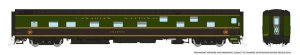 Rapido 606-101154 - HO Duplex Sleeper - CNR - 1954 Scheme #1132 / Emerson