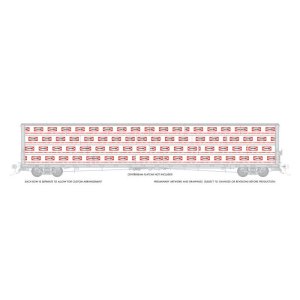 Rapido 102160 - Rapido Bits: HO Centerbeam Lumber Load: Canfor