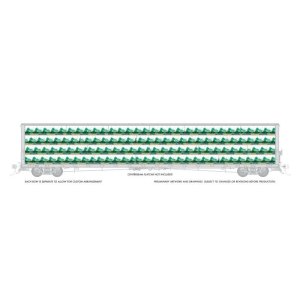Rapido 102164 - Rapido Bits: HO Centerbeam Lumber Load: Irving