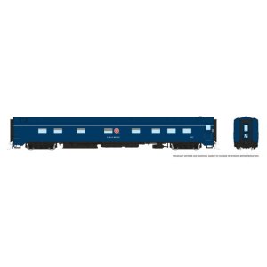 Rapido 606-104117 - HO 10-5 Sleeper - Missouri Pacific - Jenks Blue #623 / Eagle Counry