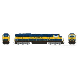 Rapido 1048502 - HO SD70MAC w/ Flared Rad (DC/DCC/Sound): Alaska Railroad: #4321