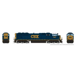 Rapido 1111026 - N SD70AC w/ Flared Rad (DC/Silent): CSX - YN3c Rebuild: #4742