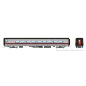 Rapido 1062024 -  HO Hawker Siddeley Tempo Coach: Quebec Iron Titanium: Unnumbered