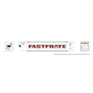 Rapido 1069010 - HO 53' high-cube Container (2-pack): FastFrate