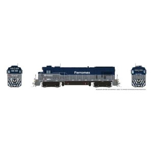 Rapido 1074008 - HO Scale GE B23-7 (DC/Silent): Ferromex - Executive Scheme: #2501