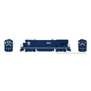 Rapido 1074027 - HO Scale GE B30-7A (DC/Silent): Missouri Pacific - Blue Scheme: #4842