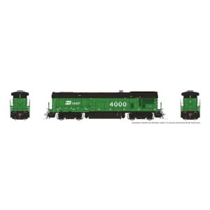 Rapido 1074029 - HO Scale GE B30-7AB Booster (DC/Silent): Burlington Northern w/Early Grille: #40...