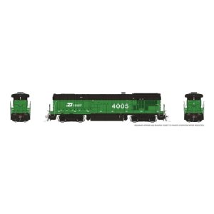 Rapido 1074030 - HO Scale GE B30-7A Booster (DC/Silent): Burlington Northern w/Late Grille: #4005