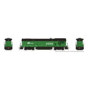 Rapido 1074031 - HO Scale GE B30-7A Booster (DC/Silent): Burlington Northern w/Early Grille: #403...
