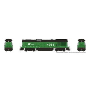 Rapido 1074033 - HO Scale GE B30-7A Booster (DC/Silent): Burlington Northern: #4053