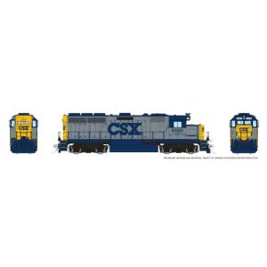 Rapido 1078505 - HO EMD GP40 (DC/DCC/Sound): CSX - YN1 Scheme: #6595
