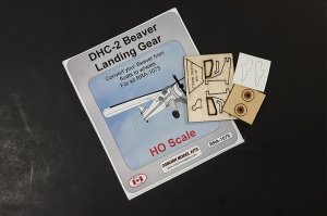 Osborn Model Kits 1079 - HO DHC-2 Beaver Landing Gear - Wood Kit