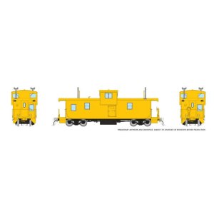 Rapido 1101019 - HO Squamish Caboose: Generic Yellow w/ lights